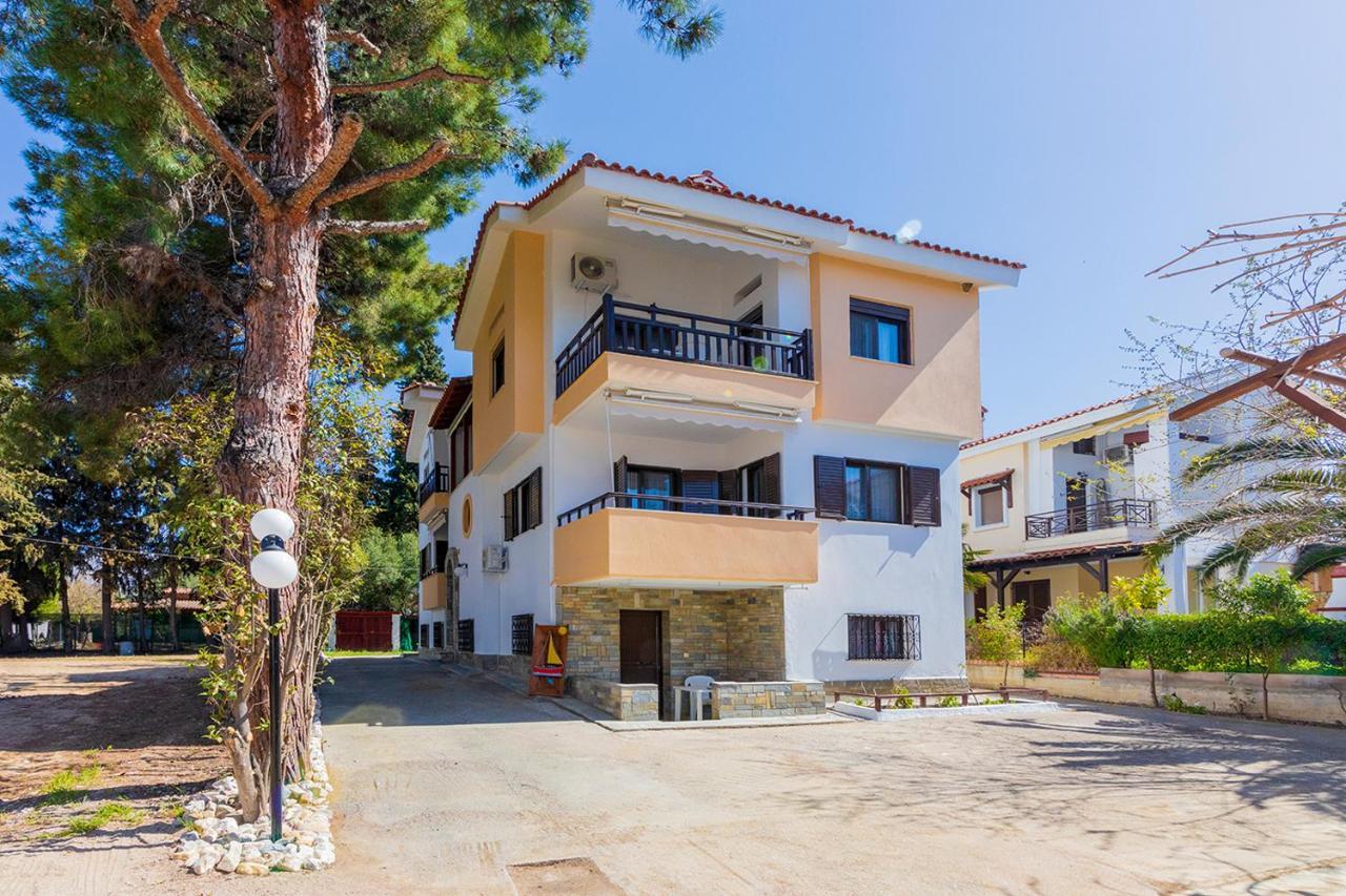 Galazia Akti Seaside Apartments Nikiti  Eksteriør billede